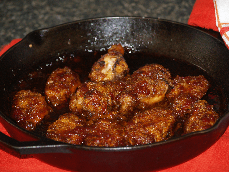Special Barbeque Sauce on Wings