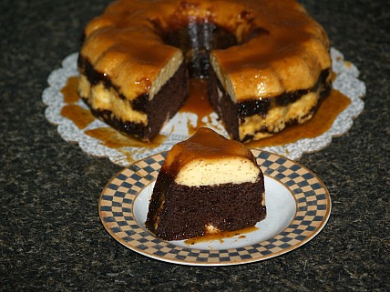 chocolate flan cake recipe