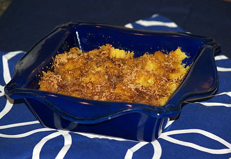 Baked Spaghetti Squash with a Sweet Topping