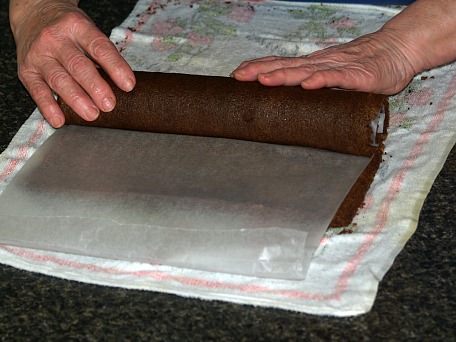 Re-roll in Wax Paper