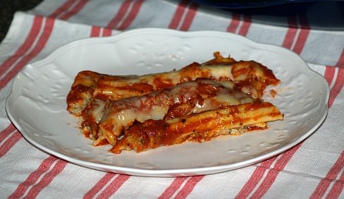 Clam Stuffed Manicotti Recipe