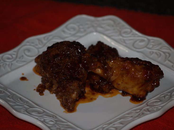 Special Barbeque Sauce on Wings