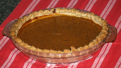 Diabetic Pumpkin Pie