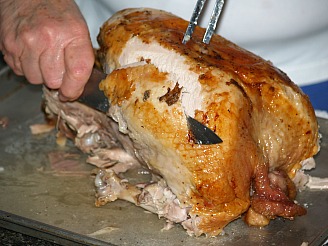 Carving a Turkey