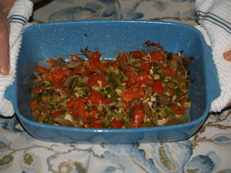 Creole Tilapia in Baking Dish