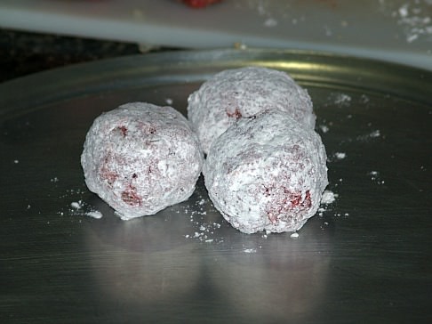 Mexican Meatballs Rolled in Flour