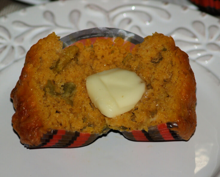 Tex Mex Pumpkin Corn Muffin Recipe