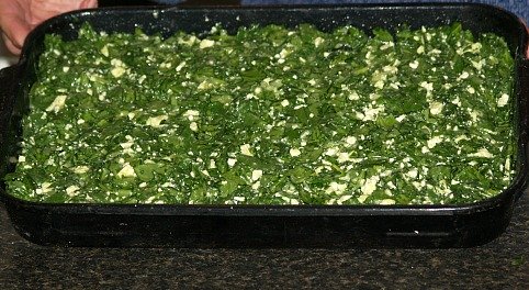 Spanakopita Spinach Layer