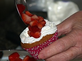 Strawberry Shortcake Cupcakes