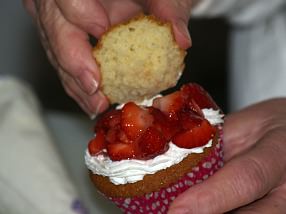 Strawberry Shortcake Cupcakes