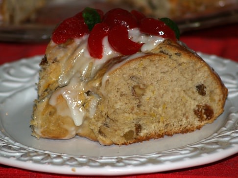 Three Kings Bread or Rosca De Reyes