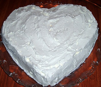 heart cake